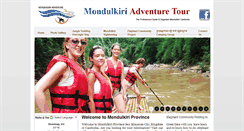 Desktop Screenshot of mondulkiriadventuretour.com